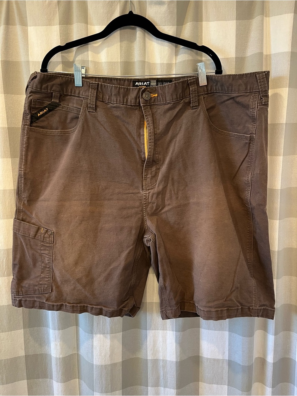 Ariat Brown Work Cargo Shorts
